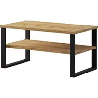 Feldmann-Wohnen Couchtisch Wohnzimmertisch Ziertisch 110x60cm wotan eiche 76535585