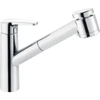 Heinrichschulte Spültischarmatur omega_2, mit herausziehbarer Handrause