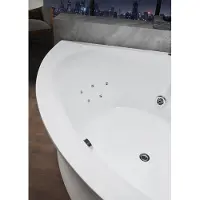Xl Moebel Gmbh Eckwanne Badewanne Eckbadewanne Whirlpool Ergonomisch Wasserfall LED