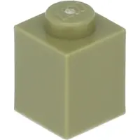 LEGO 100 Stück 3005 Stein Brick 1x1 Part Basic Steine 100 Olivgrün