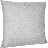 Pillows24 - Palettenkissen - Kissen 40x40 | Gesteppte Palettenauflage - UV- & Wasserfest mit Abnehmbare Bezüge - Outdoor/Indoor, Grau