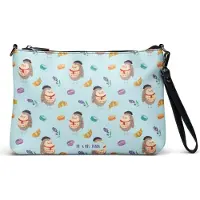 Mr. & Mrs. Panda Damentasche Eule Frankreich - Blau - Geschenk, Eulen, Umhängetasche, Handtasche, Französisch, Damen, La Vie Est Belle, Kleine, Clutch