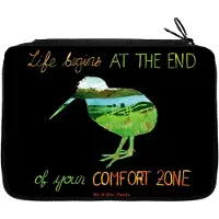 Mr. & Mrs. Panda Federtasche Kiwi Neuseeland - Geschenk, New Zealand, Leben, Federmäppchen, Federmappe, Dekoration, Bleistiftetui, Mäppchen, Kiwivogel, Motivation, Etui