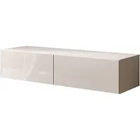 Lookway TV-Schrank CARMEN 125, hängend, Kaschmir/glänzender Kaschmir