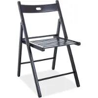Feldmann-Wohnen Klappstuhl Küchenstuhl Set Smart schwarz 6er Set