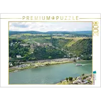 CALVENDO Burg Rheinfels, Sankt Goar 2000 Teile Lege-Größe 90 x 67 cm Foto-Puzzle Bild von Feuerer Juergen, Weiß, 2000 Stück(e), andere, 14 Jahr(e)