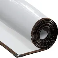 Syfax Transparente Plane mit Ösen 6x12 m Polyethylen
