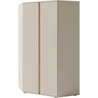 Masseno Drehtürenschrank MURO 95/195/95cm 2-türig Beige