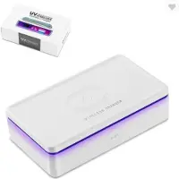 Secutek Kabelloses QI-Ladegerät mit Sterilisator für Mobiltelefone