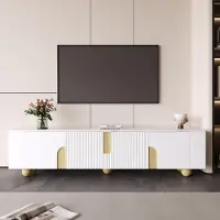 SOFTWEARY Lowboard, Breite 180 cm, TV-Schrank, Fernsehtisch, Fernsehschrank, Wohnzimmer, stehend