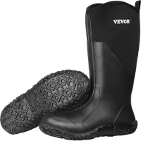 Zerbaco Arbeitsschuhe Schutzschuhe Neopren-Arbeitsstiefel aus Gummi Größe 12 US