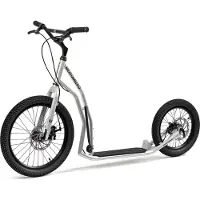 Yedoo Tretroller New Mezeq RunRun 20/16 Dogscooter Scooter Cityscooter silber