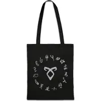 Eric Helmar Müller Urban Backwoods S Runes, Stofftasche, Farbe: Schwarz