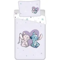 Disney Lilo and Stitch Design Kuschelige Bettwäsche Baumwolle, 140x200 cm & 70x90 cm
