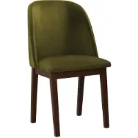 Mirjan 24 Stuhl Monti I, Esszimmerstuhl aus Buchenholz, 45x45x83 cm (Holzfarbe: Nuss, Stofffarbe: Zetta 297)
