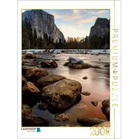 CALVENDO Puzzle "El Capitan am Morgen" | 2000 Teile, fertige Größe: 90 x 67 cm | Fotopuzzle für entspannte Stunden