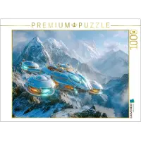 CALVENDO Puzzle Science-Fiction | 1000 Teile Lege-Größe 64 × 48 cm Foto-Puzzle für glückliche Stunden