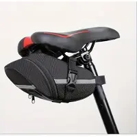 Sonstiges Universal Fahrrad Satteltasche Schwarz Nylon Wasserdicht