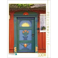 CALVENDO Puzzle Haustür in Prerow 1000 Teile Lege-Größe 48 x 64 cm Foto-Puzzle Bild von Veronika Rix, 1000 Stück(e), andere, 14 Jahr(e)