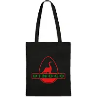 Eric Helmar Müller Urban Backwoods Dinoco Logo I, Stofftasche, Farbe: Schwarz