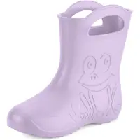 Ladeheid Damen federleichte Eva Gummistiefel Regenschuhe (Helllila, 36/37) LA-CA-09