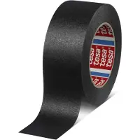 TESA 6 Rollen 4328 Premium Universal-Papierklebeband, 50 m x 50 mm, schwarz