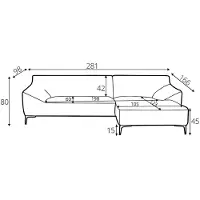 Xl Moebel Gmbh Design Ecksofa L-Form Modern Sofas Stoff Textil Couch Wohnlandschaft Sofa Samt
