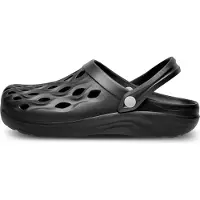 Ladeheid Herren leichte EVA Clogs Gartenclogs Gartenschuhe LA-CA-17 (Schwarz, 42 EU)