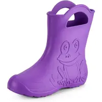 Ladeheid Damen federleichte Eva Gummistiefel Regenschuhe LA-CA-09 (Lilla, 40/41 EU)