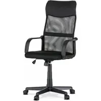 Autronic Bürostuhl (Modell KA-L601, Farbe Schwarz)
