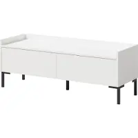 Mzm24 TV-Lowboard Liam 120 Weiß (stehend)