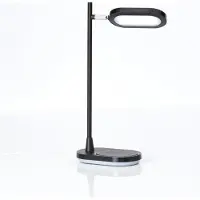 Northpoint LED Schreibtischlampe mit Wireless Charging, dimmbar & einstellbarer Farbtemperatur (Warm/Kalt)