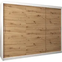 MEBLE KRYSPOL Kleiderschrank, Schiebetürenschrank Schlafzimmer, Schrank TOKYO 250 cm
