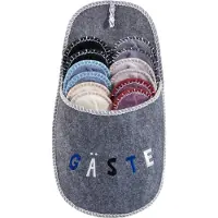 ONVAYA ABS Gästepantoffel, Hausschuhe "Gast" 6er Set, Antirutsch