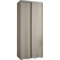 MEBLE KRYSPOL Kryspol Dakota 6 Schrank, zwei Türen - 235,2x110x45cm - Kaschmir Silber