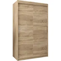 MEBLE KRYSPOL Kleiderschrank, Schiebetürenschrank Schlafzimmer, Schrank TOKYO 120 cm