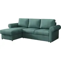 Mirjan 24 Ecksofa Venis, Eckcouch mit Bettkasten und Schlaffunktion, L-Form Ecke, Wohnzimmer (Farbe: Kronos 26)