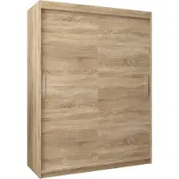 MEBLE KRYSPOL Kleiderschrank, Schiebetürenschrank Schlafzimmer, Schrank TOKYO 150 cm