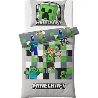 Carbotex Babybettwäsche Minecraft Entdecke deine Welt