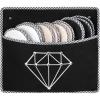 ONVAYA ABS Gästepantoffel | Diamant | 6er Set | Antirutsch Sohle | Hausschuhe | Filzpantoffel | Gr. 36-45 Gästehausschuhe