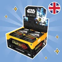 Heartforcards Star Wars: Unlimited – Jump to Lightspeed Booster Box (ENG) – Booster Display für Sammelkartenspiel + Versandschutz