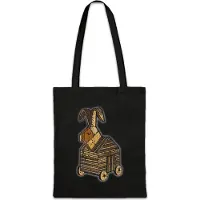 Eric Helmar Müller Urban Backwoods Trojan Rabbit, Stofftasche, Farbe: Schwarz