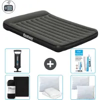 Bestway Luftmatratze - 2-Personen - 152 x 203 x 30 cm - Grün - Inklusive Zubehör