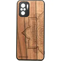 BeWooden Holzhülle für Xiaomi Redmi Note 10 / 10s Mandala Apfelbaum