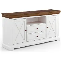 Feldmann-Wohnen Kommode Marone Elite Sideboard Massivholz geölt Ausführung wählbar,166cm,weiß / Kiefer Tabak