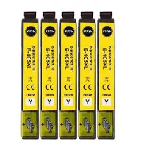 Inkpro 5 x Tintenpatrone kompatibel mit Epson 405 XL yellow, gelb für WorkForce WF-7310 7830 7835 7840 WF-3820 3825 4820 4825 4830