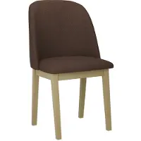 Mirjan 24 Stuhl Monti I, Esszimmerstuhl aus Buchenholz, 45x45x83 cm (Holzfarbe: Sonoma Eiche, Stofffarbe: Soro 28)