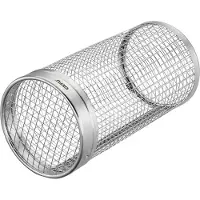 GEFU Rollgrillkorb 30 cm für einfaches Wenden und gleichmäßiges Garen von Grillgut