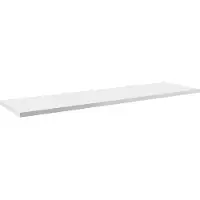 Lomadox Waschtischplatte 160 cm, weiß, NEWPORT-56-WHITE