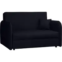 Mirjan 24 Schlafsofa Viva Loft II, Zweisitzer Sofa mit Schlaffunktion und Bettkasten, Polstersofa, Stilvoll Couch vom Hersteller (Farbe: Mono 248)